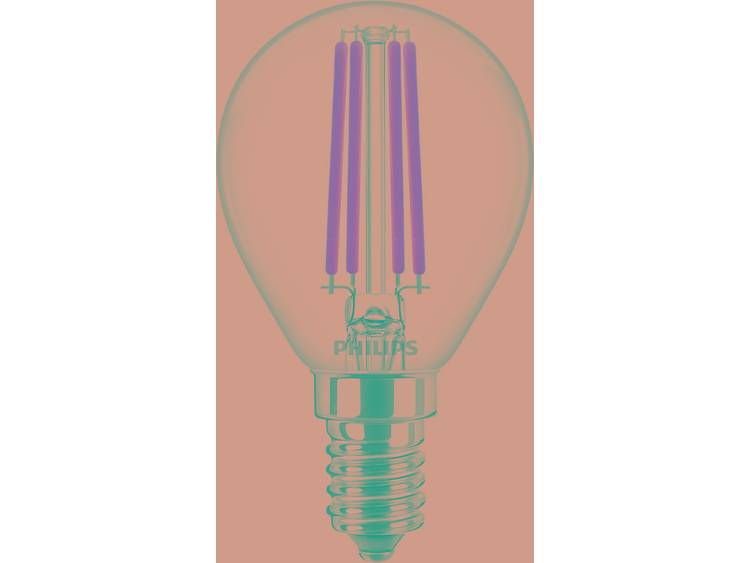 Philips LED-lamp Energielabel: A++ (A++ E) E14 Kogel 6.5 W = 60 W Koudwit (Ã x l) 4.5 cm x 4.5 cm Ni