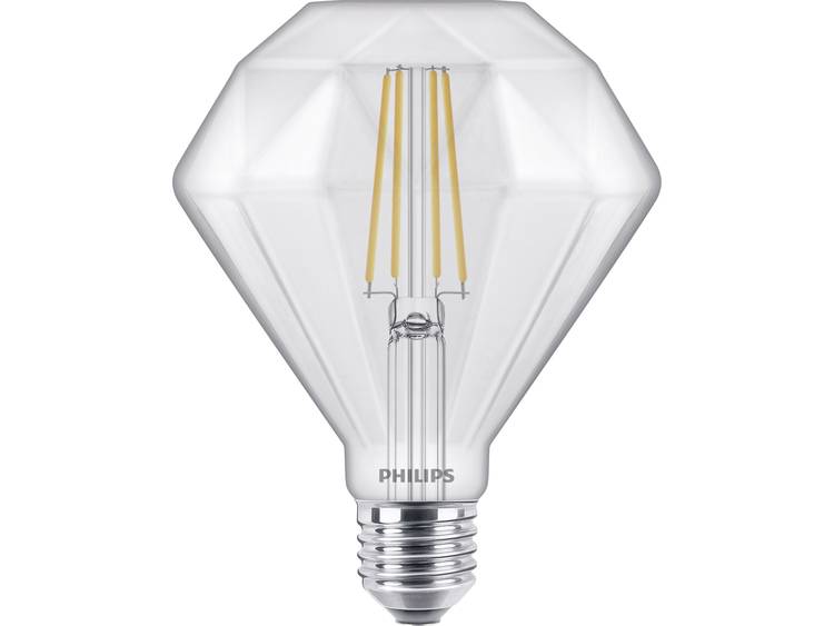 Philips Classic LEDbulb Vintage E27 Diamond 5W 827 Goud | Extra Warm Wit Dimbaar Vervangt 40W