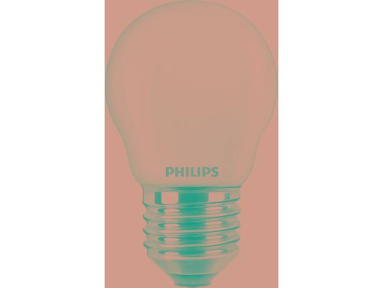 Philips LED-lamp Energielabel: A++ (A++ E) E27 Kogel 6.5 W = 60 W Koudwit (Ã x l) 4.5 cm x 4.5 cm Ni