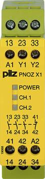 PILZ PNOZ X1 24VAC/DC 3n/o 1n/c Veiligheidsschakelapparaat Voedingsspanning (num): 24 V DC/AC 3x NO, 1x NC (b x h x d) 22.5 x 87 x 121 mm  1 stuk(s)