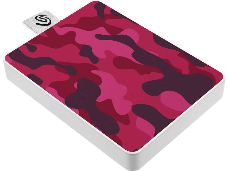 Seagate STJE500405 externe harde schijf 500 GB Camouflage, Rood