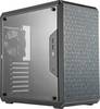 Cooler Master MasterBox Q500L Midi-tower PC-behuizing Zwart 1 voorgeïnstalleerde ventilator, Zijvenster, Stoffilter