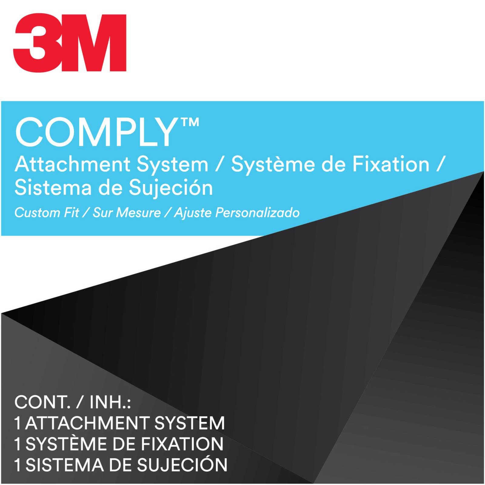 3M COMPLYCR Bevestigingssysteem Laptop, All-in-One computer 7100207593-0