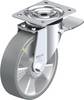 Blickle L-ALTH 180K-ST-AS Zwenkwiel met rem Wieldiameter: 180 mm Draagvermogen (max.): 400 kg 1 stuk(s)