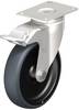Blickle LKPXA-TPA 126G-26-FI-ELS Zwenkwiel met rem Wieldiameter: 125 mm Draagvermogen (max.): 80 kg 1 stuk(s)