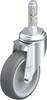Blickle LKRA-PATH 101G-11-E12 Zwenkwiel Wieldiameter: 100 mm Draagvermogen (max.): 120 kg 1 stuk(s)