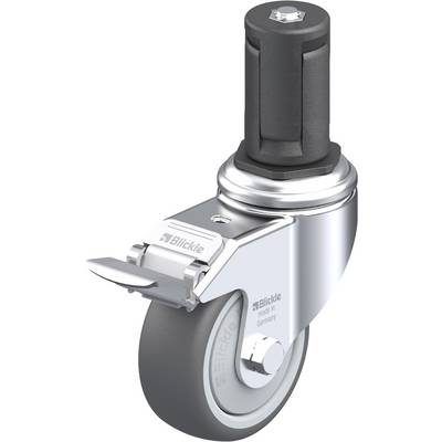 Blickle LKRA-PATH 80KF-11-FI-ER15 Zwenkwiel met rem Wieldiameter: 80 mm Draagvermogen (max.): 120 kg 1 stuk(s)