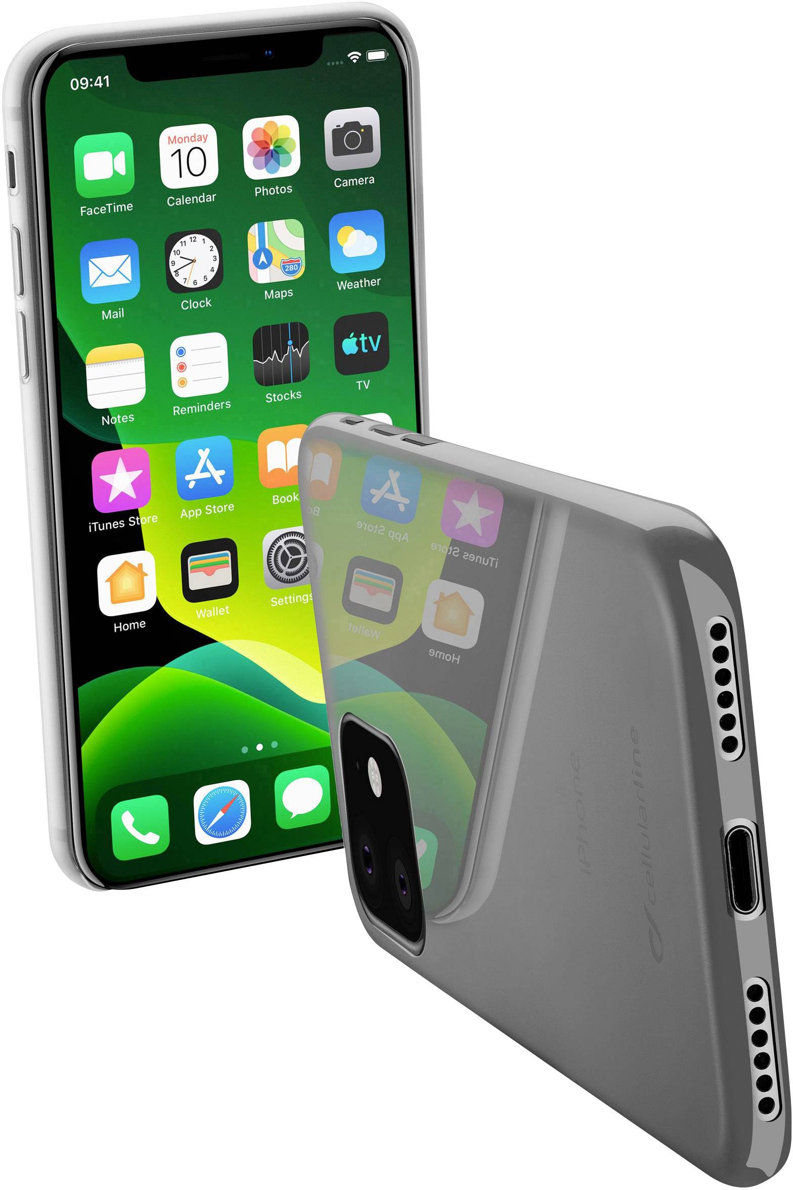 Cellularline ZEROIPHXR2T Backcover Apple iPhone 11 Transparant Conrad.nl