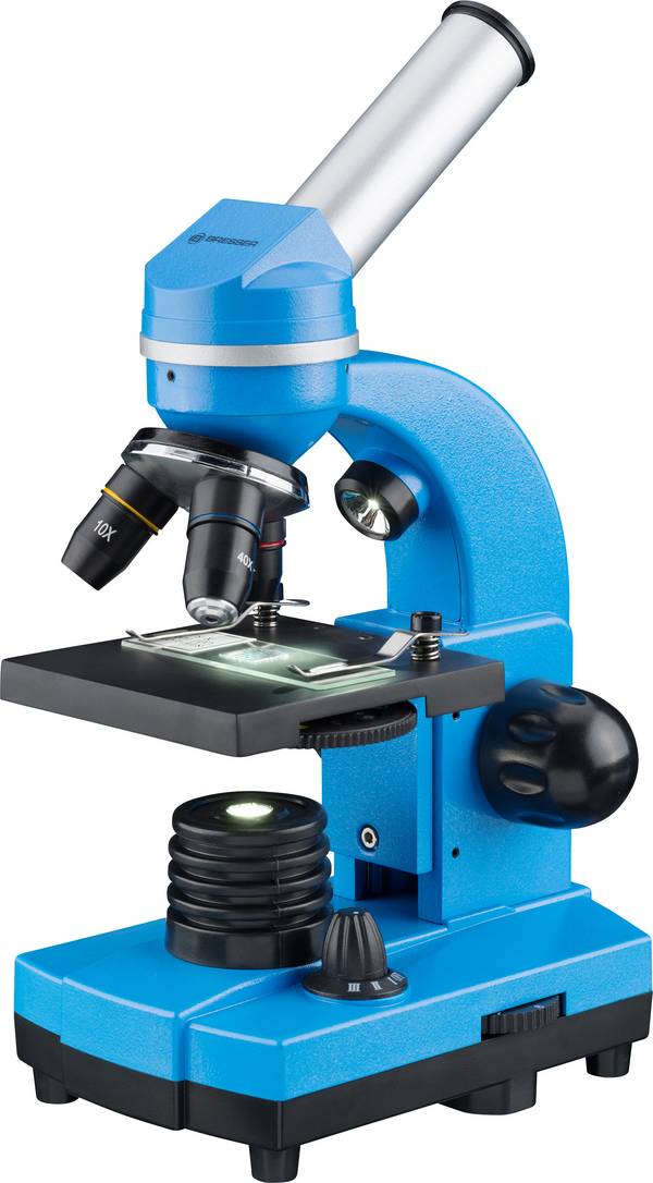 Bresser Optik 8855600WXH000 Biolux SEL Schülermikroskop Kindermicroscoop Monoculair 1600 x Opvallend licht, Doorvallend licht