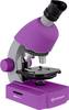 Bresser Optik 8851300GSF000 violet Kindermicroscoop Monoculair 640 x Doorvallend licht
