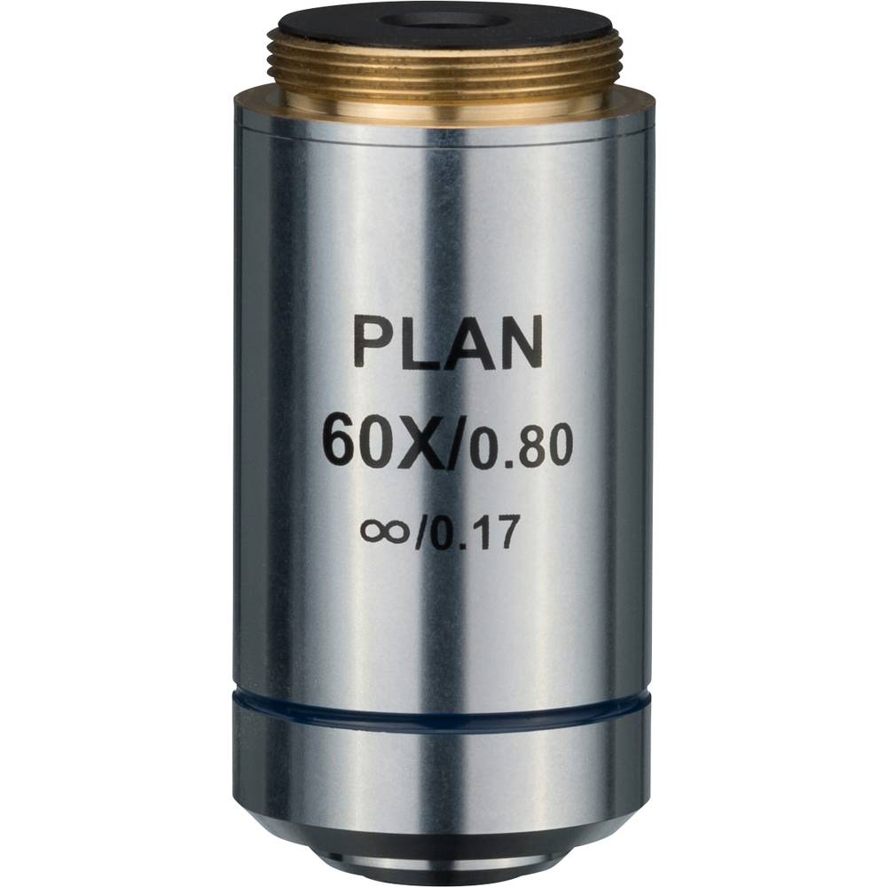 Bresser Objectief Din Pl 60x Microscoop 4,5 Cm Staal Zilver