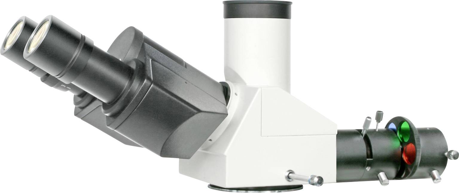 Elektronenmicroscoop met twee oculairs voor nauwkeurige wetenschappelijke analyses.