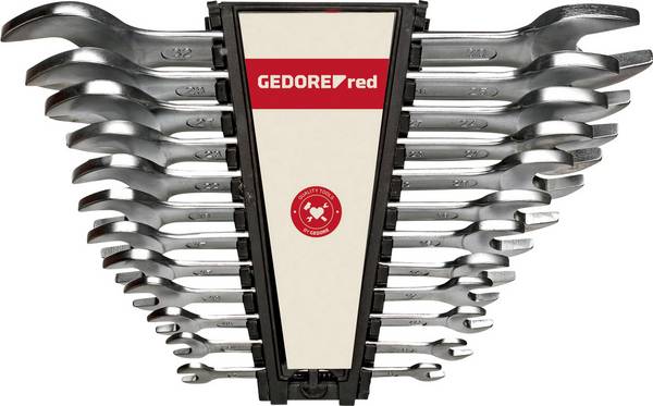 Gedore RED 3300960 R05105012 Dubbele steeksleutelset 12-delig Sleutelbreedte (metrisch) 6 - 32 mm