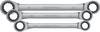Gedore RED 3300898 R07405006 Dubbele ringsleutelratelset 6-delig Sleutelbreedte (metrisch) 8 - 19 mm