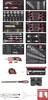 Gedore RED R21010002 3301657 Gereedschapsset