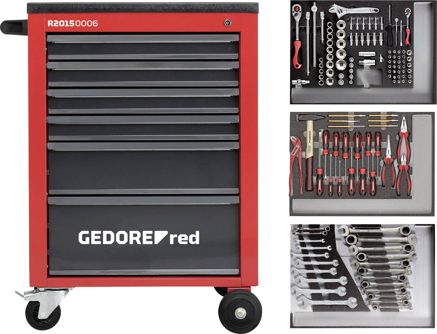 Gedore RED R21560004 3301673 Gereedschapsset