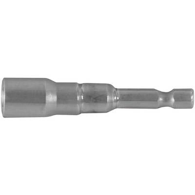 Metalen zeskant-bitadapter, geschikt voor het verbinden van schroevendraaiergereedschappen met verschillende formaten van schroefkoppen.