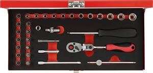 Conrad Gedore RED R49044033 3300004 Dopsleutelset 1/4" aanbieding