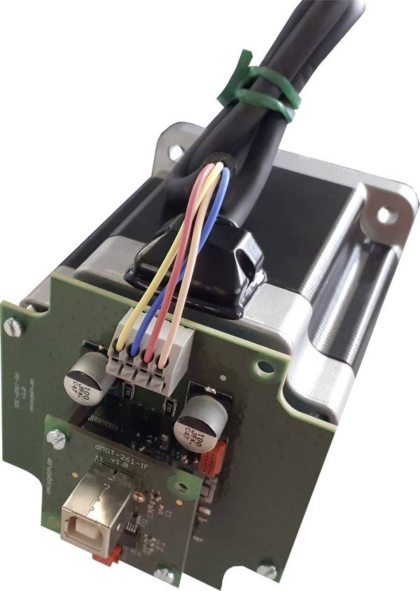 Emis Stappenmotor met besturing SMC-dMOT-86 SMC-dMOT-86 7 Nm 2 A 2 A As-diameter: 14 mm