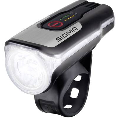 Sigma AURA 80 Koplamp LED werkt op een accu Zwart