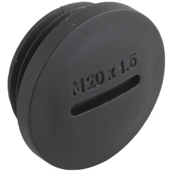 Kaiser Elektro 8845.63 Blindstop Slagvast M63 Kunststof Zwart 1 stuk(s)