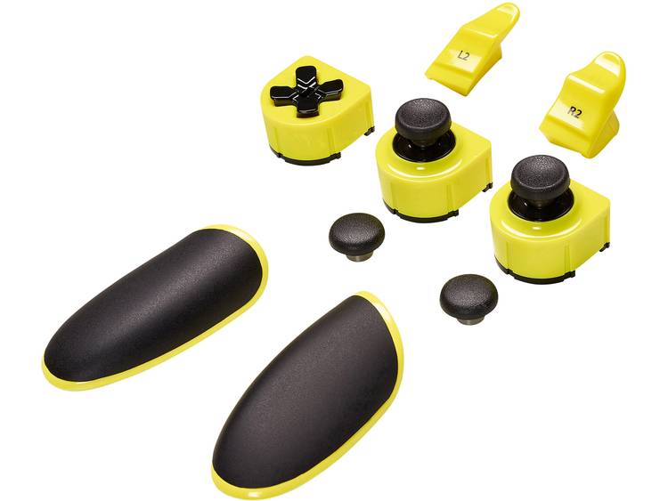 Thrustmaster eSwap Pro Controller YELLOW COLOR PACK Extra set PlayStation 4, PC Geel, Zwart