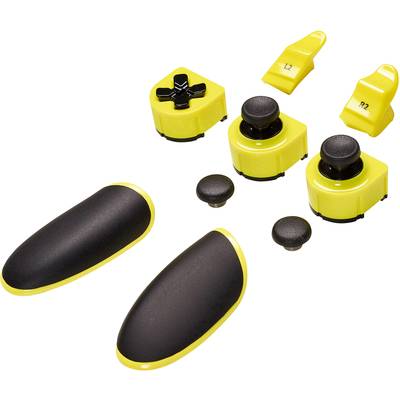 Thrustmaster eSwap Pro Controller YELLOW COLOR PACK Extra set PlayStation 4, PC Geel, Zwart 
