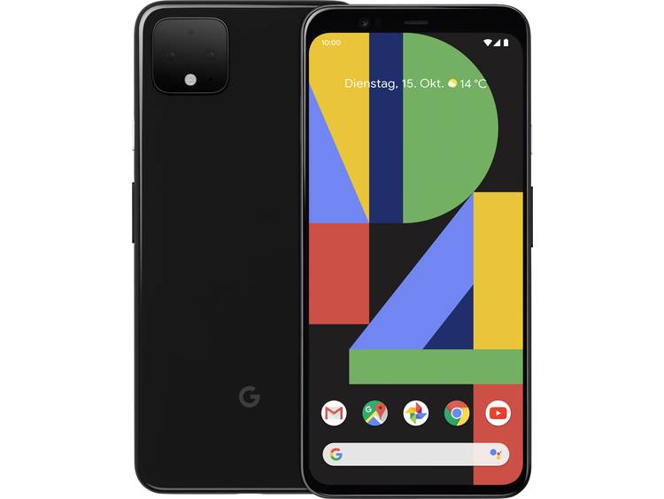 Google Pixel 4 LTE Dual-SIM smartphone 64 GB 5.7 inch (14.5 cm) Dual-SIM 16 Mpix, 12.2 Mpix Zwart