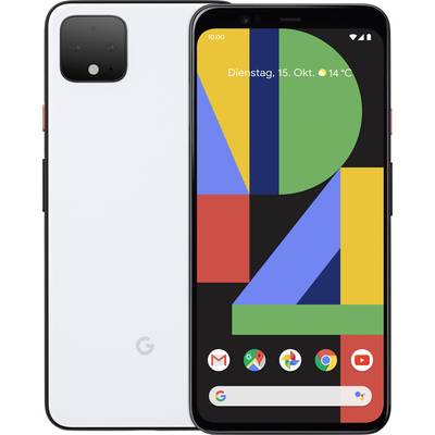 Google Pixel 4 Smartphone  64 GB 14.5 cm (5.7 inch) Wit Android 10 Dual-SIM
