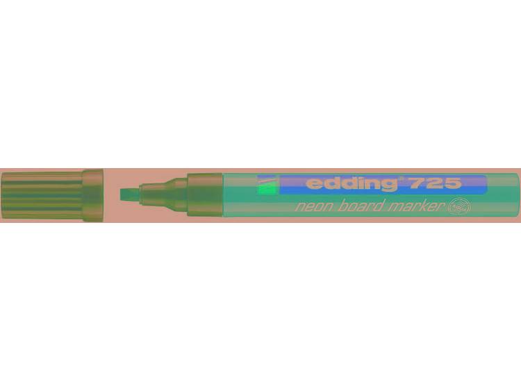 Edding Whiteboardmarker e-725 Neon-groen 4-725064