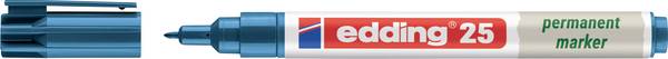 Edding e-25 EcoLine 4-25003 Permanent marker Blauw Watervast: Ja