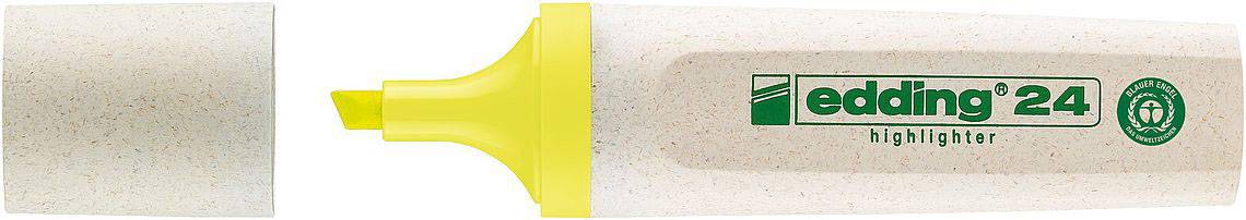 Edding Textmarker e-24 EcoLine 4-24005 Geel 2 mm, 5 mm 1 stuk(s)-0