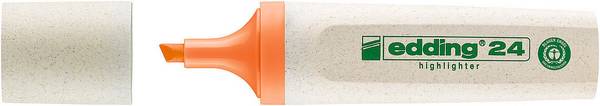 Edding Textmarker e-24 EcoLine 4-24006 Oranje 2 mm, 5 mm 1 stuk(s)