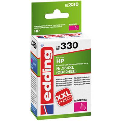 Edding Inktcartridge vervangt HP 364XL, CB324EE Compatibel  Magenta EDD-330 18-330