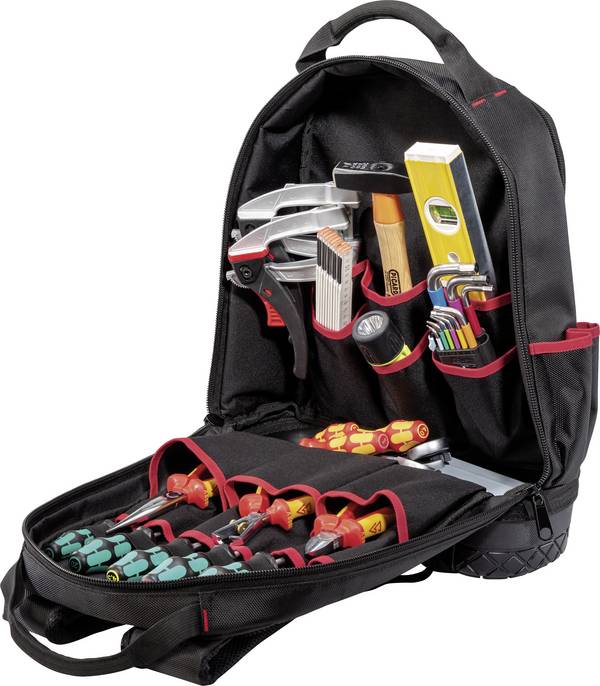 Parat Basic Back Pack Gereedschapsrugzak, leeg 1 stuks Universeel (l x b x h) 480 x 380 x 470 mm