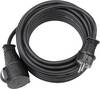 Brennenstuhl 1166810 Stroom Verlengkabel Zwart 10.00 m H07RN-F 3G 2,5 mm²