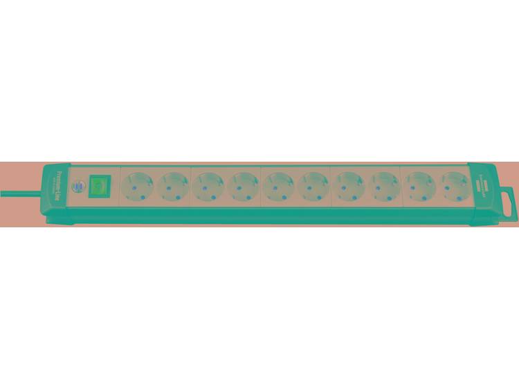 Brennenstuhl 10-voudig contactdoos, Aansluitkabel 3x1,5mm, Gedraaide stopcontacten, Aan--uitschakela