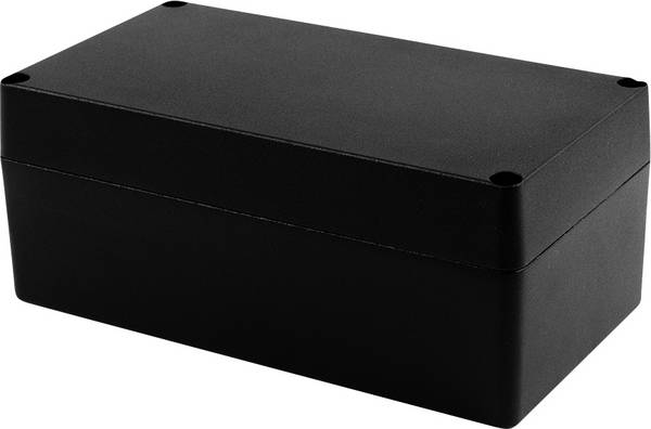 Hammond Electronics 1590Z155BK Universele behuizing 221 x 220 x 91 Aluminium spuitgietwerk Zwart 1 stuk(s)