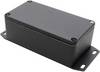 Hammond Electronics 1590WB2FBK Universele behuizing 112 x 60 x 38 Aluminium spuitgietwerk Zwart 1 stuk(s)