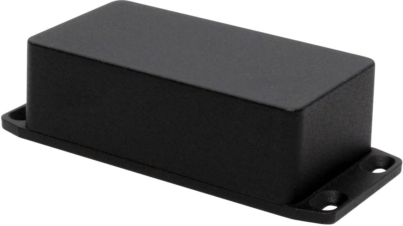 Hammond Electronics 1590B2FLBK Universele behuizing 112 x 60 x 38 Aluminium spuitgietwerk Zwart 1 stuk(s)