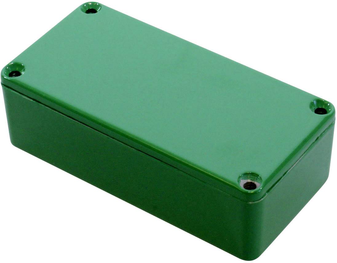 Hammond Electronics 1590G2GR Universele behuizing 100 x 50 x 31 Aluminium spuitgietwerk Groen 1 stuk(s)