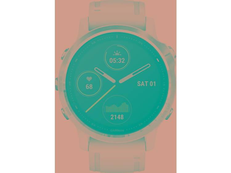 Garmin Fenix 6S Smartwatch Zilver-Wit