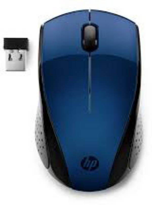 HP 220 Muis Radiografisch    Optisch Blauw 3 Toetsen 1300 dpi Geïntegreerd scrollwiel