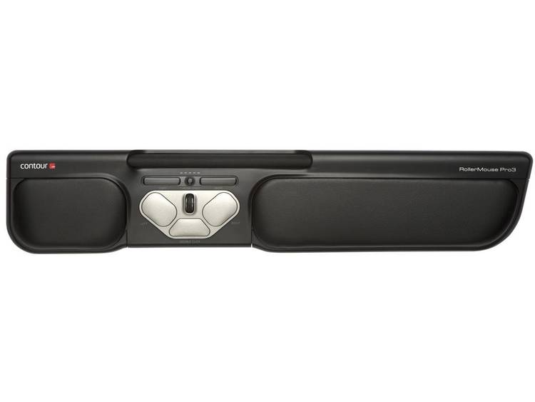 Contour Design RollerMouse Pro3 USB muis Ergonomisch, Extra grote toetsen, GeÃ¯ntegreerd scrollwiel 