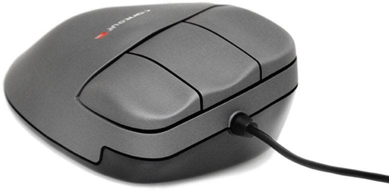 Contour Design Mouse XL Muis Optisch Ergonomisch Grijs | Conrad.nl