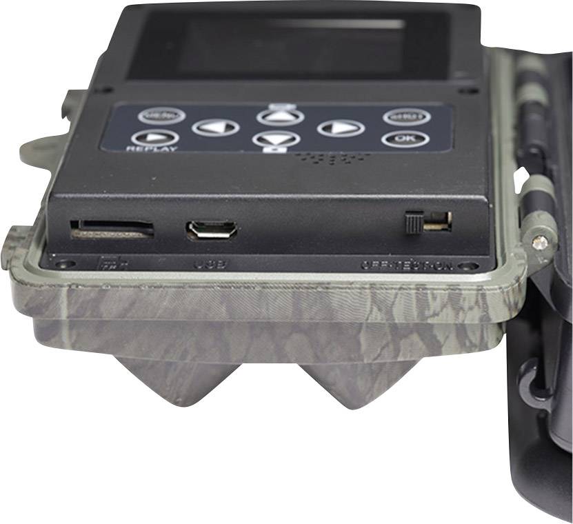 Denver WCT-8020W Wildcamera 20 Mpix Low Glow LED's, WiFi Camouflage, Zwart-8