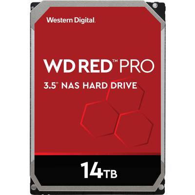 Western Digital WD Red™ Pro 14 TB  Harde schijf (3.5 inch) SATA 6 Gb/s WD141KFGX Bulk