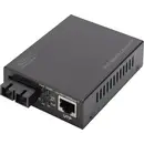 Digitus DN-82160 SC Duplex, IEEE 802.3z 1000BASE-LX, LAN 10/100/1000 MBit/s Mediaconverter 10 / 100 / 1000 MBit/s