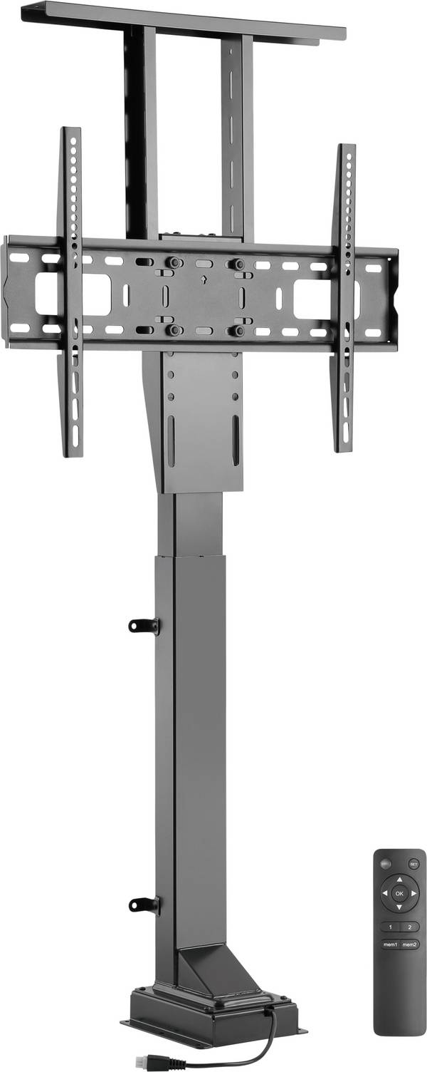 SpeaKa Professional SP-MLS-500 TV-standaard 94,0 cm (37") - 165,1 cm (65") Met elektromotor, In hoogte verstelbaar Met afstandsbediening