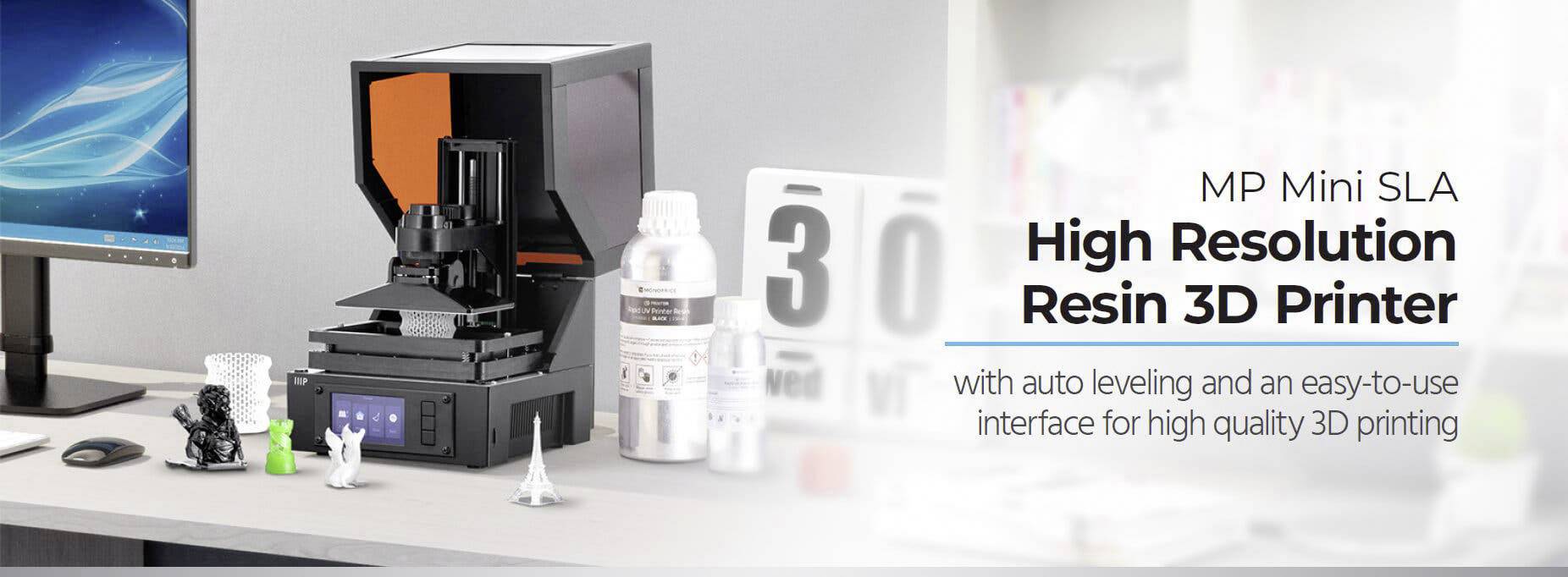 Monoprice MP Mini SLA 3D-printer-1